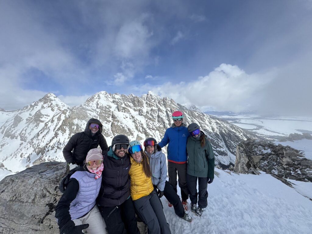 Last spring, Exum hosted two Ski Mountaineering Clinics. These technical sessions focused on steep skiing techniques, evaluating snow and weather conditions, rope systems, teamwork, and rappelling. Explore the photo gallery for a glimpse into what it’s like to travel through the Tetons equipped with an ice axe, rope, and a passion for steep descents.